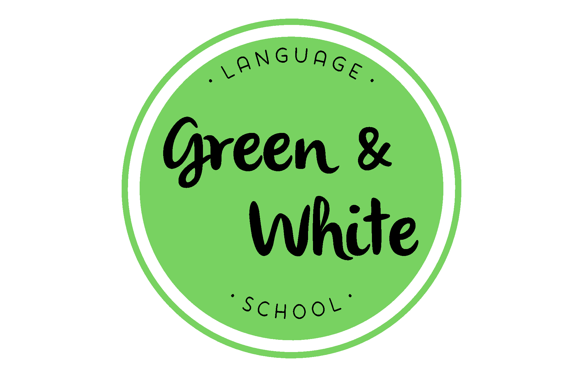 Green and White