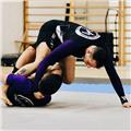 Cinta morada de jiu jitsu brasileño te enseña a defenderte y a mejorar tu salud