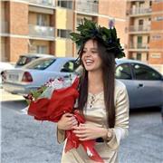 Laureata in scienze della mediazione linguistica, per alunni di scuola elementare/media/superiore