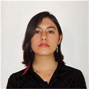 Profesora de inglés en modalidad virtual