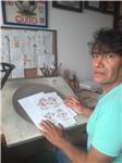 Dibujo,pintura, escultura y diseño de personajes para dibujos animados y animación 2d