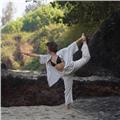Insegnante di yoga certificata offre pratiche guidate (individuali o in piccoli gruppi) di hatha, vinyasa e kundalini yoga, costru
