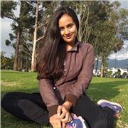 Estudiante universitaria de Geología