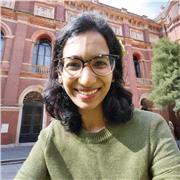 I teach conversational English, art, history, design, math, and science, to name a few, to young adults or students.