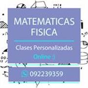 Clases de Matematicas y Fisica ONLINE :)