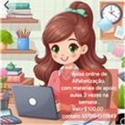 Dou aulas de alfabetização para crianças e adultos