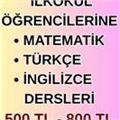 İLKOKUL İÇİN UYGUN F,YATLI ÖZEL DERSLER