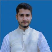 Patient biology tutor helping school and college students.