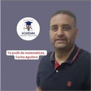Carlos Aguilera Garrido, docente en matemáticas (cualquier nivel, Bachillerato y Selectividad), física, química y tecnología (nivel ESO)