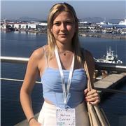 Alumna de cuarto curso de Ciencias del Mar