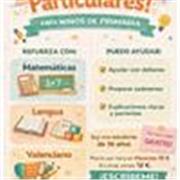 Clases particulares para niñ@s de Primaria