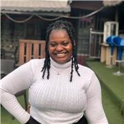 Friendly English tutor for beginners and students offering engaging online lessons from Nigeria