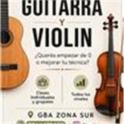Clases de Violín y Guitarra en GBA ZONA SUR