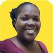 Jamaican teacher who teaches children from ages 8 - 15