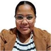 Friendly, patient tutor helping beginners speak English confidently.