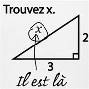 Enseignant donne cour de Maths et construction mécanique