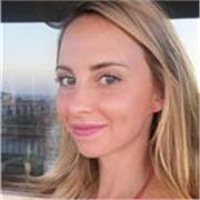 Supportive scientist teaching biology, biochemistry, Italian to students.