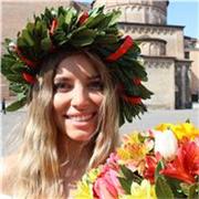 Giovane appassionata di storia dell’arte