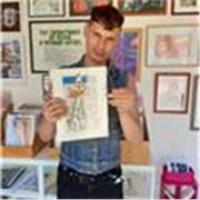 Técnico en Bellas Artes, especialista en dibujo y tinta china.