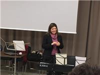 Cantante lirica y popular. Dio taller en Universidad de A Coruña