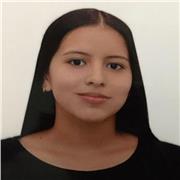 Soy estudiante de Inglés con estudios finalizados en Inglés Nivel A1 para principiantes, me gusta enseñarle a los niños por su fácil habilidad de aprendizaje así mismo por mi capacidad de paciencia al momento de enseñar