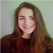 Sono laureata in antropologia (L-42), e laureanda magistrale in Beni archeologici e artistici (LM-89) presso l'università di Bologna.
Parallelamente ai miei studi ho svolto ripetizioni a domicilio di lingua inglese e materie umanistiche (es.storia, storia