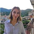 Studentessa magistrale in filologia moderna impartisce lezioni di italiano, storia e geografia. anche a stranieri