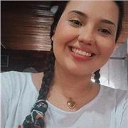 Profesora de primaria imparte clases