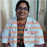 Providing counselling sessions, special education, and graphologist. Student counselor, school counselor