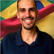 Lección de portugués con brasileño licenciado