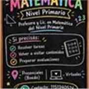 Clases de apoyo de Matemática para nivel primario