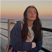 Hi my name is Madeline, I'm from New York and would love to help anyone interested learn English.