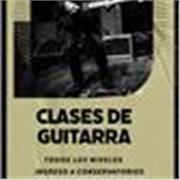 Clases de guitarra, lenguaje musical iniciación musical, audio perspectiva. Guitarra clásica y eléctrica, estilos varios
