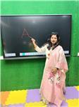 Hindi teacher teaches student of all ages