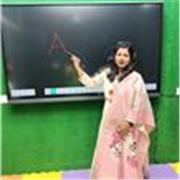 Hindi teacher teaches student of all ages