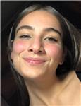 Studentessa al primo anno presso la facoltà di medicina e chirurgia di bari; diplomata al liceo scientifico con 100/100 e lode