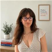 Estudiante belga, hablante nativa de francés, clases para niños 