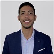 Spanish tutor providing lesson to teens and adults