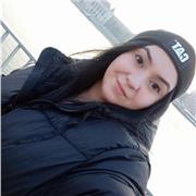 Unterrichten mit sehr nette Lehrerin, Verbesserung ihre Sprache