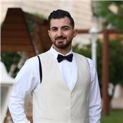 I teach beginner and advanced English lessons for kids and adults