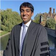 Cambridge University undergraduate providing tutoring in admissions and in A level chemistry, maths and physics to high acheivers