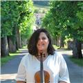 Profesora de violín titulada, ofrece clases particulares para todas las edades