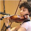 Violinista graduada en el conservatorio de barcelona da clases particulares de violín para principiantes y nivel intermedio