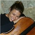 Profesora de música, lenguaje musical, violonchelo y piano