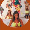 Monitora de yoga titulada con más de 4 años de experiencia imparte clases de yoga online o de manera presencial.