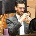 Profesor de trompeta disponible tanto para iniciación como para alumnado de enseñanzas profesionales y superiores.