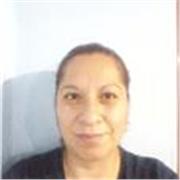 Profesora de español imparte clases en línea