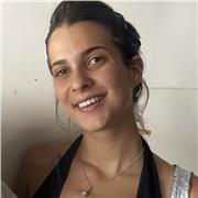 English tutor providing help to English as a foreign language students