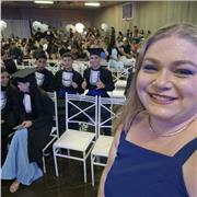 Professora particulas dematematica e fisica