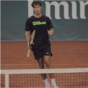 Entrenador de tennis desde nivel iniciación a profesional